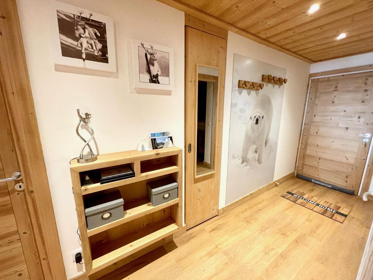 Montgenèvre Le Janus, Pied Des Pistes, 2 Garages, Terrasse Avec Sauna מראה חיצוני תמונה