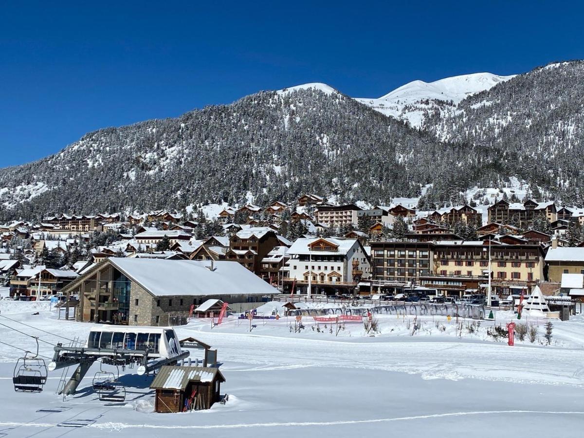 Montgenèvre Le Janus, Pied Des Pistes, 2 Garages, Terrasse Avec Sauna מראה חיצוני תמונה